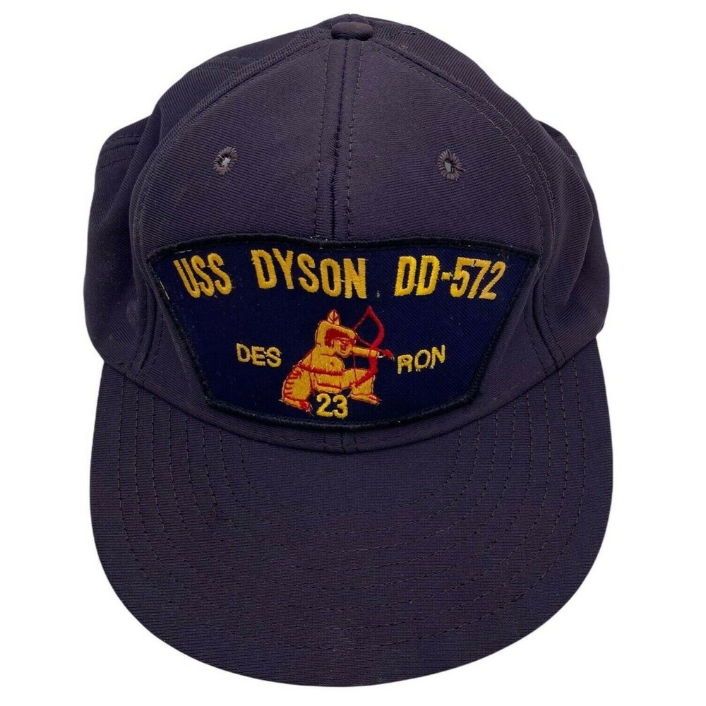 Navy Ship Hat Cap USS Dyson DD-772 United States Destroyer Snapback Made USA - Picture 6 of 12